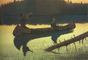 Frederic Remington The Wolvs Sniffed Along the Trail,but Came No Nearer (mk43) oil painting picture wholesale